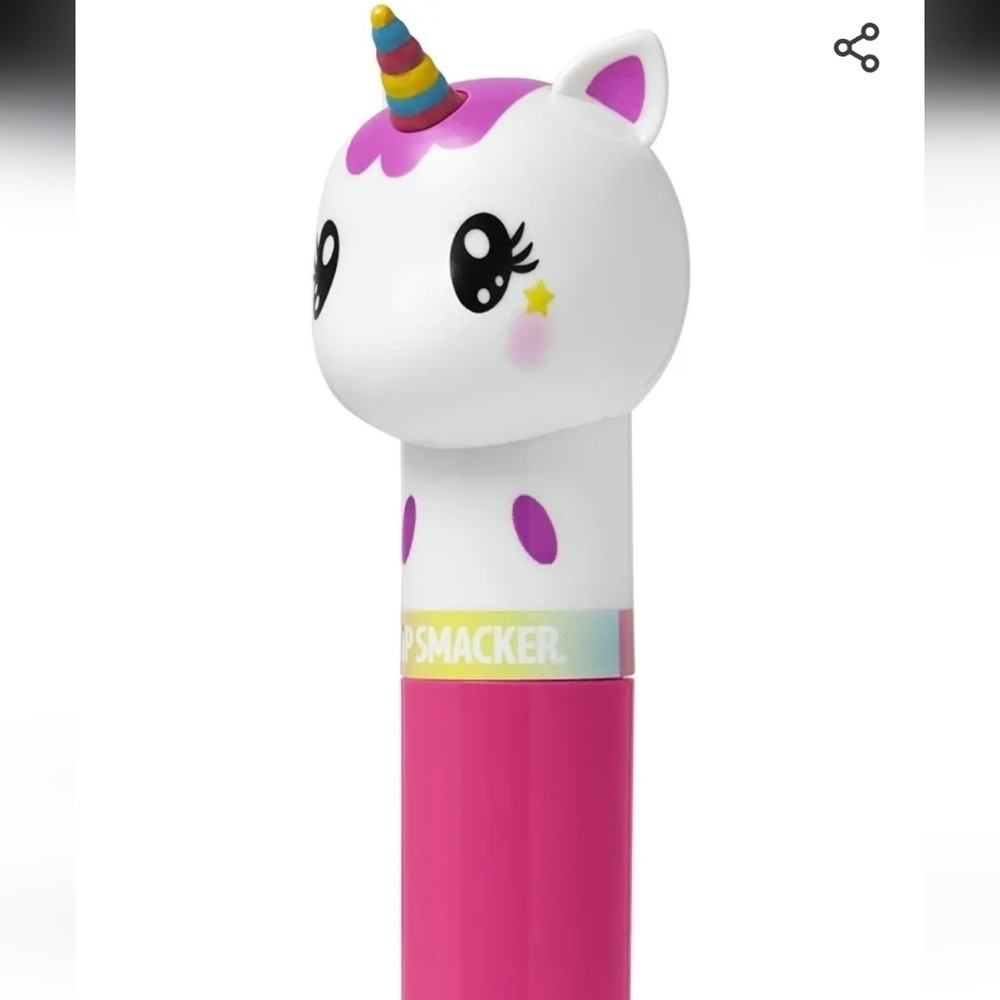 Lip Smacker 2pk Lippy Pal Unicorn Flavored Lip Balm Clear Matte in Unicorn Magic